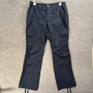 LAPG Women's Operator Tactical Pants Size 12 REG Dark Navy Blue Rip-Stop Cargo